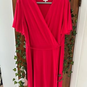 Size XL wrap dress.